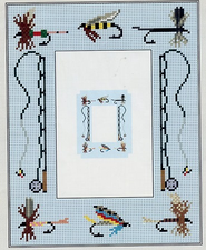 Dry Fly Picture Frame-Vert.