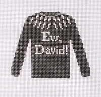 "Ew, David!" Sweater