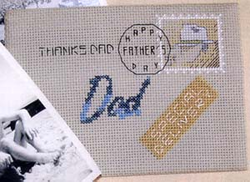 Father's Day Embroidered Envelope