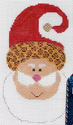 Faux Fur Santa