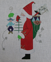 Feather Tree Santa