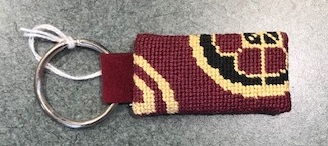 Finished Oriental Coin Key Fob (A)