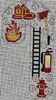 Fire Fighter Candy Cane