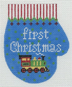First Xmas Boy Mitten