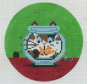 Fish Bowl with Cat