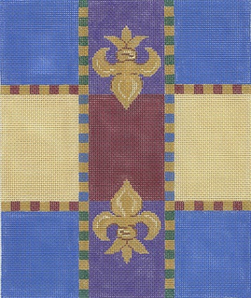 Fleur de Lis 9 Patch