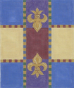 Fleur de Lis 9 Patch