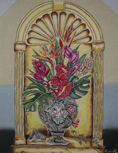 Floral Firescreen