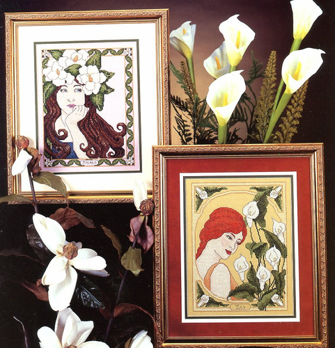 Floral Ladies: Lily & Magnolia