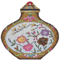 Floral Snuff Bottle