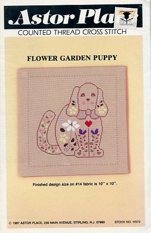 Flower Garden Puppy