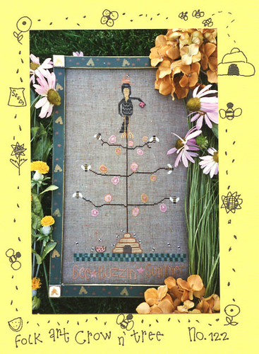 Folk Art Crow n'tree