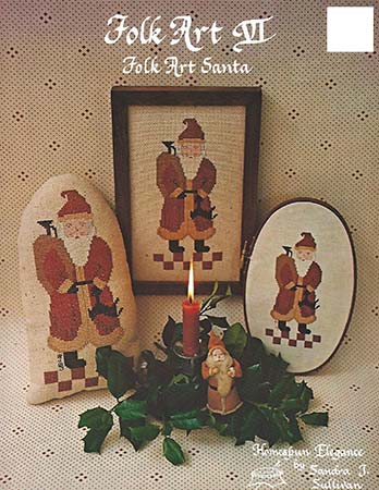 Folk Art Santa #VI