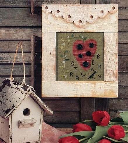 Folk Art Strawberry