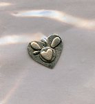 Folkart Heart Charm