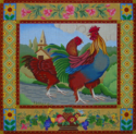 French Country Rooster and Hen