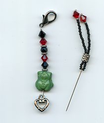 Frog Fob Set - Red