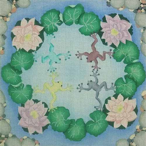 Frog Pond in Garden