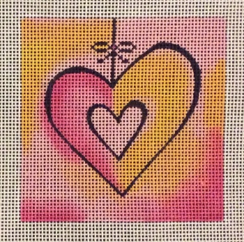 Fuchsia Heart