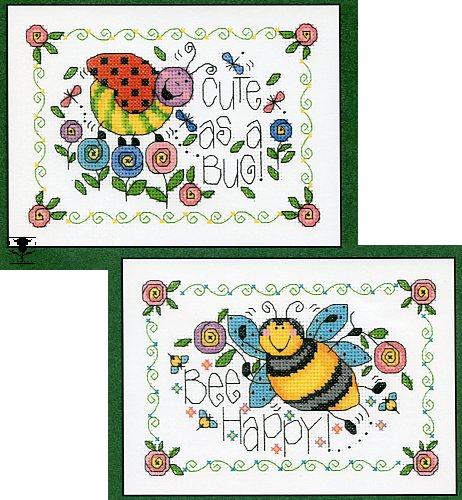 Garden Cuties - Ladybug And Bee