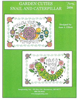 Garden Cuties - Snail and Caterpillar
