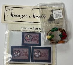 Garden Retreat with Wreath