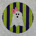 Ghost with Pink Bow