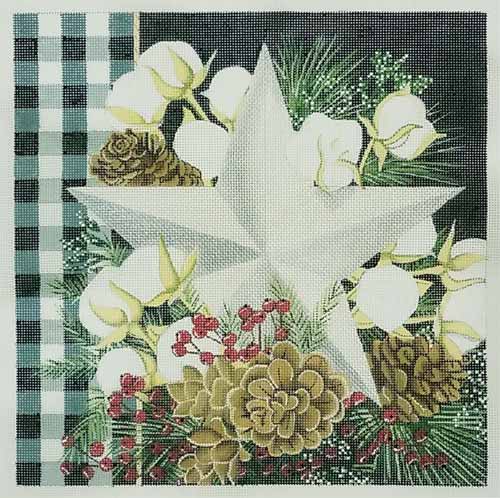 Gingham Bolls Star