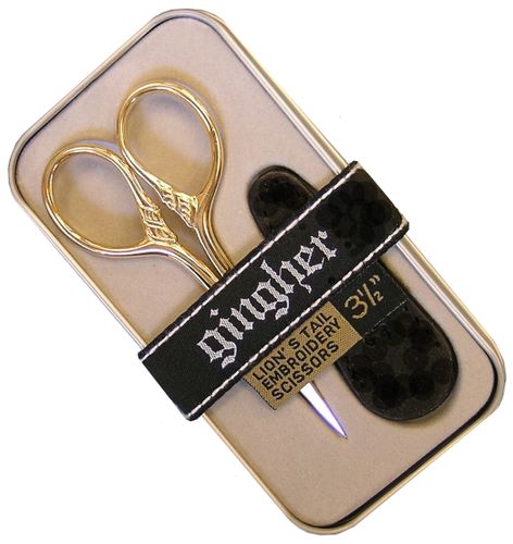 Gingher Lion's Tail Embroidery Scissors