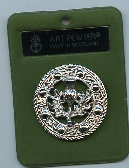 Glengarry Thistle Brooch