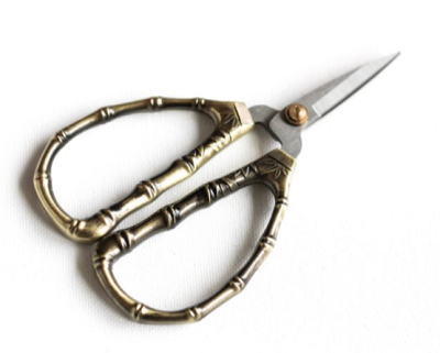Gold Bamboo Embroidery Scissors