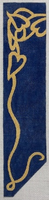Gold Ribbon Half-Specs Case