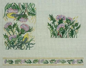Goldfinch and Thistles Purse