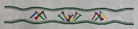 Golf Tees Barrette