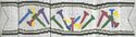 Golf Tees Barrette