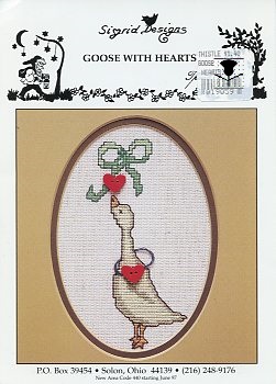 Goose With Hearts