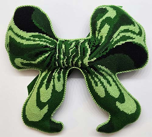 Green Bow Tree Topper