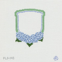 Green Crest with Hydrangeas
