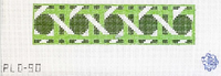 Green Large Cane Key Fob
