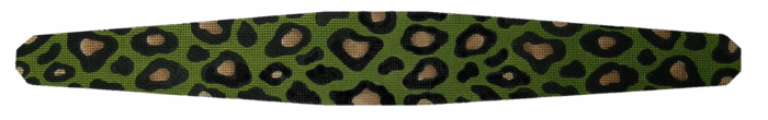 Green Leopard Headband