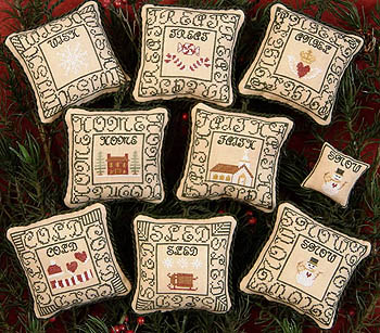 Green Letter Ornaments