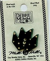 Green Maple Leaf Button