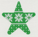 Green and White Mini Star