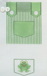 Green with Frog Pocket