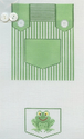 Green with Frog Pocket