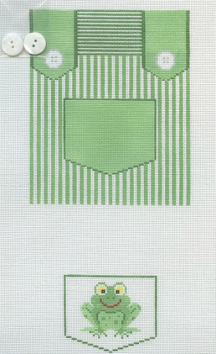 Green with Frog Pocket