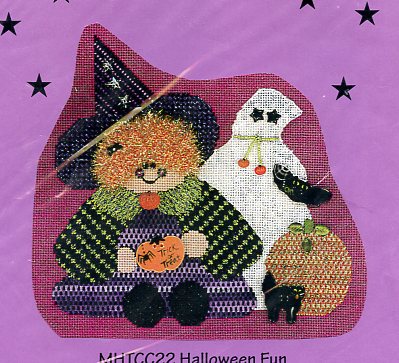 Halloween Fun Line Drawing