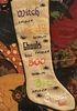 Halloween Words Mini Long Stocking