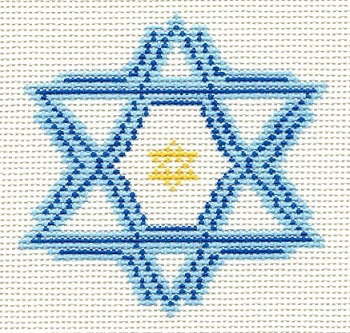 Hanukkah Snowflake