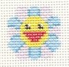 Happy Blue Flower